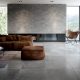 living room grey stone